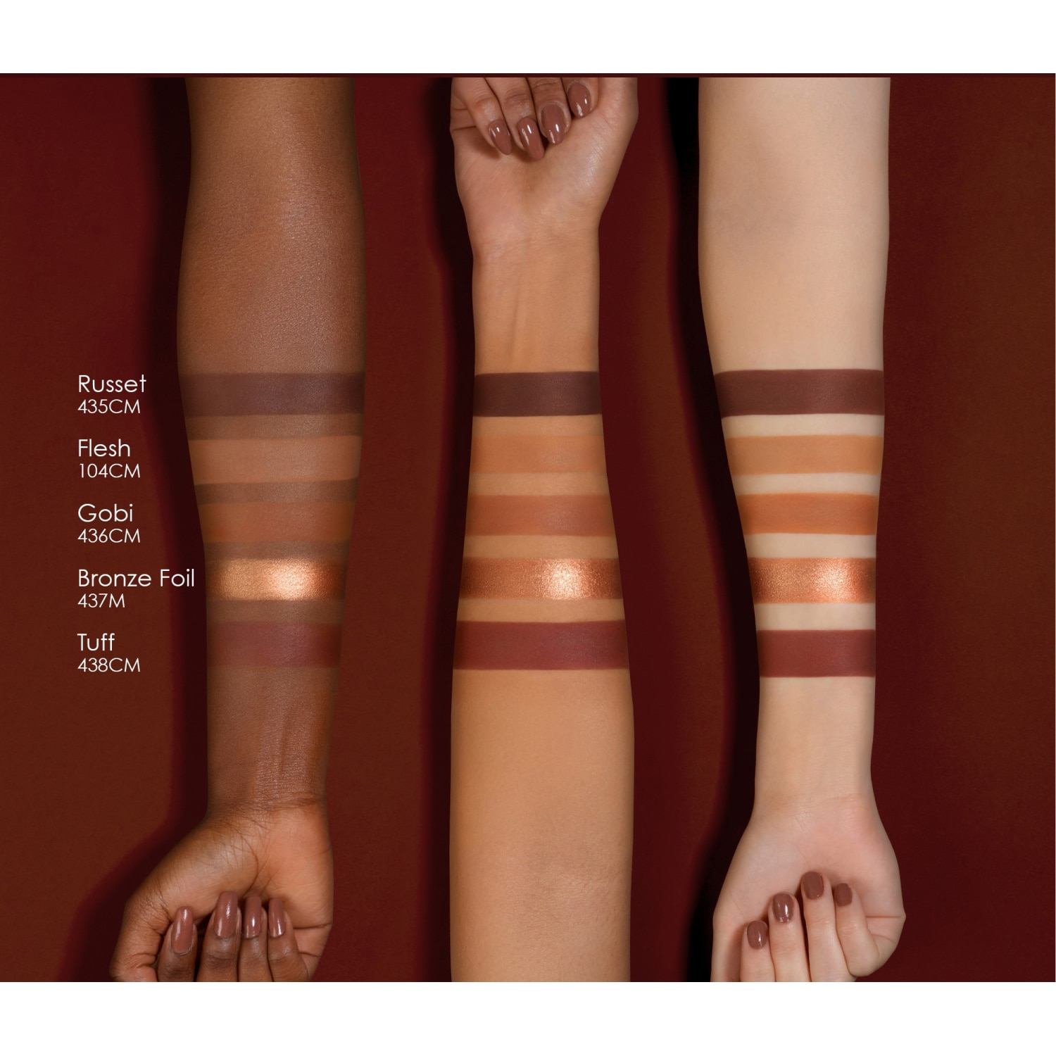 MINI BRONZE EYESHADOW PALETTE (MINI PALETA DE SOMBRAS)